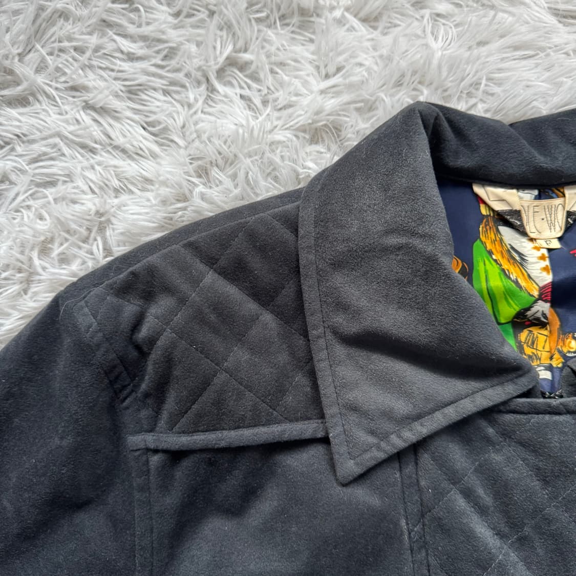 NEDLE WORK 일본빈티지 y2k 미디 코트 빈티지코트 자켓 l 44 상품이미지1