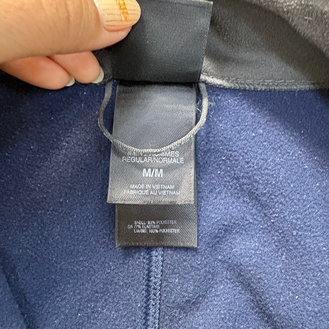 M 노스페이스 남성 기모 집업 자켓 0402J 상품이미지3