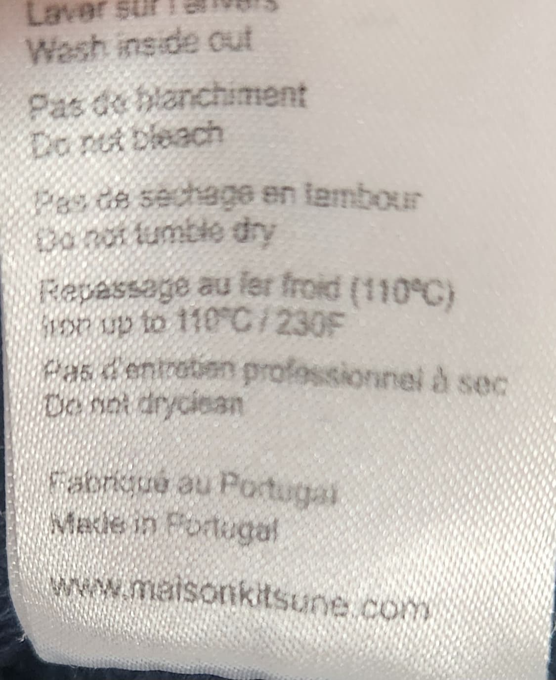 메종키츠네 폭스패치 맨투맨 L 상품이미지5