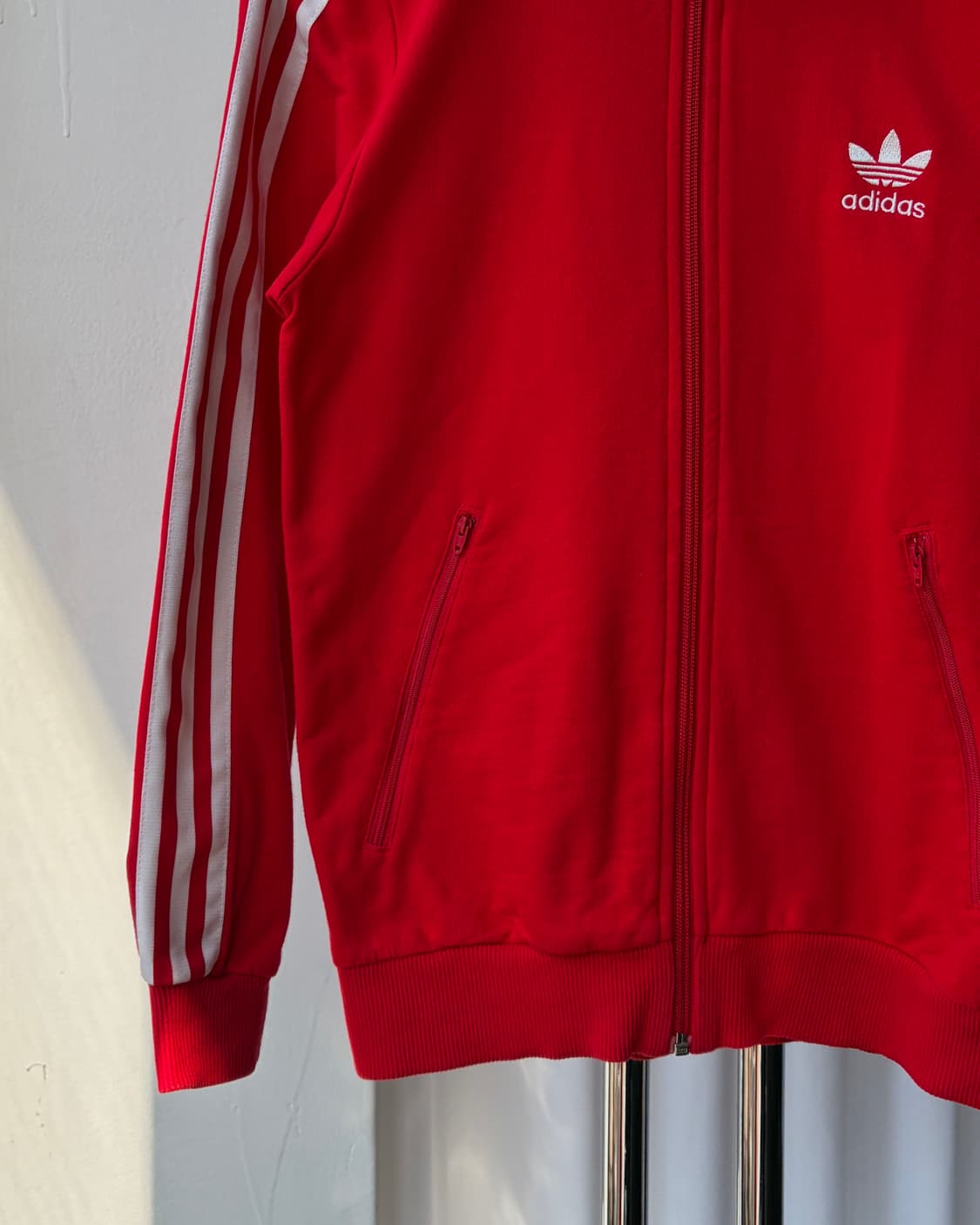 [S]아디다스 파이어버드 레드 코튼 트랙탑 져지 상품이미지4