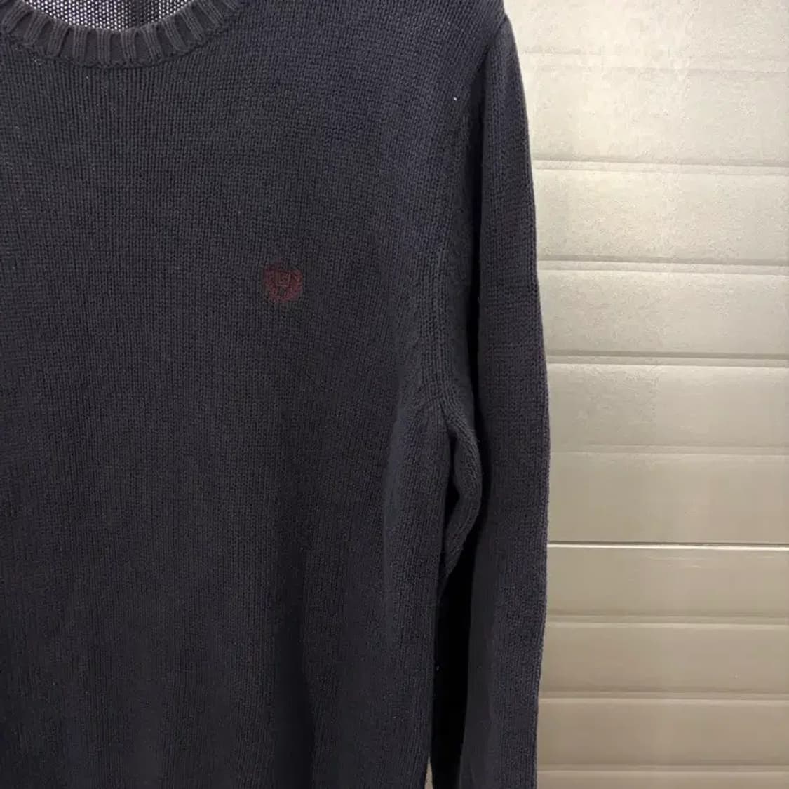 Polo Chaps vintage sweater navy L 상품이미지3