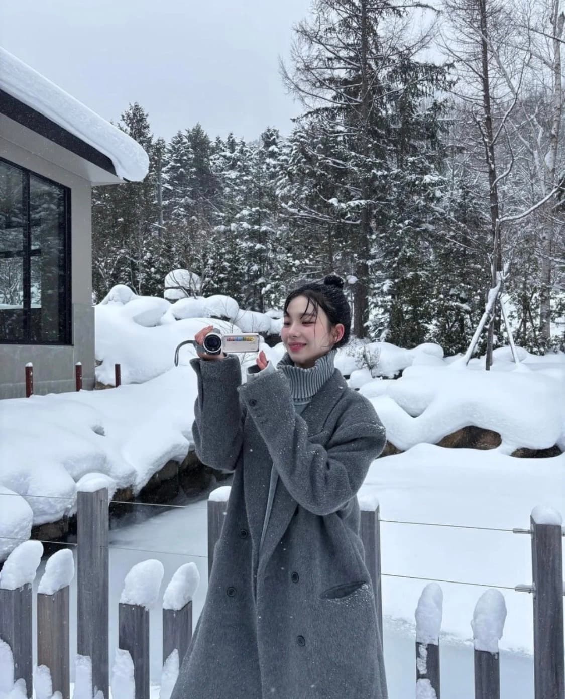 카리나 코트) 더오유 WOOL OVERSIZE LONG COAT 상품이미지1