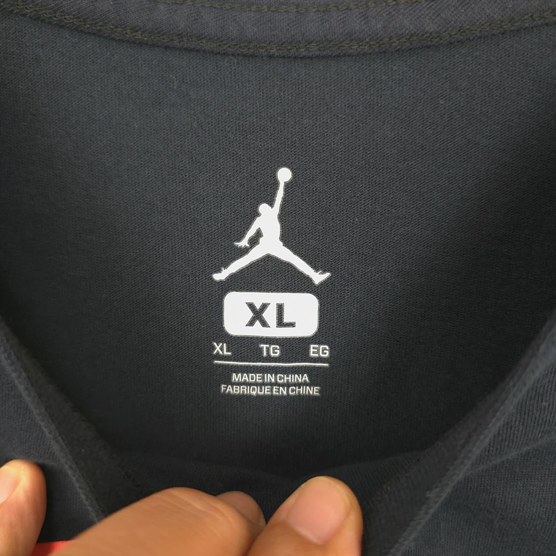 조던 JORDAN 23 카모 프린팅 반팔티 블랙 110(XL) 상품이미지5
