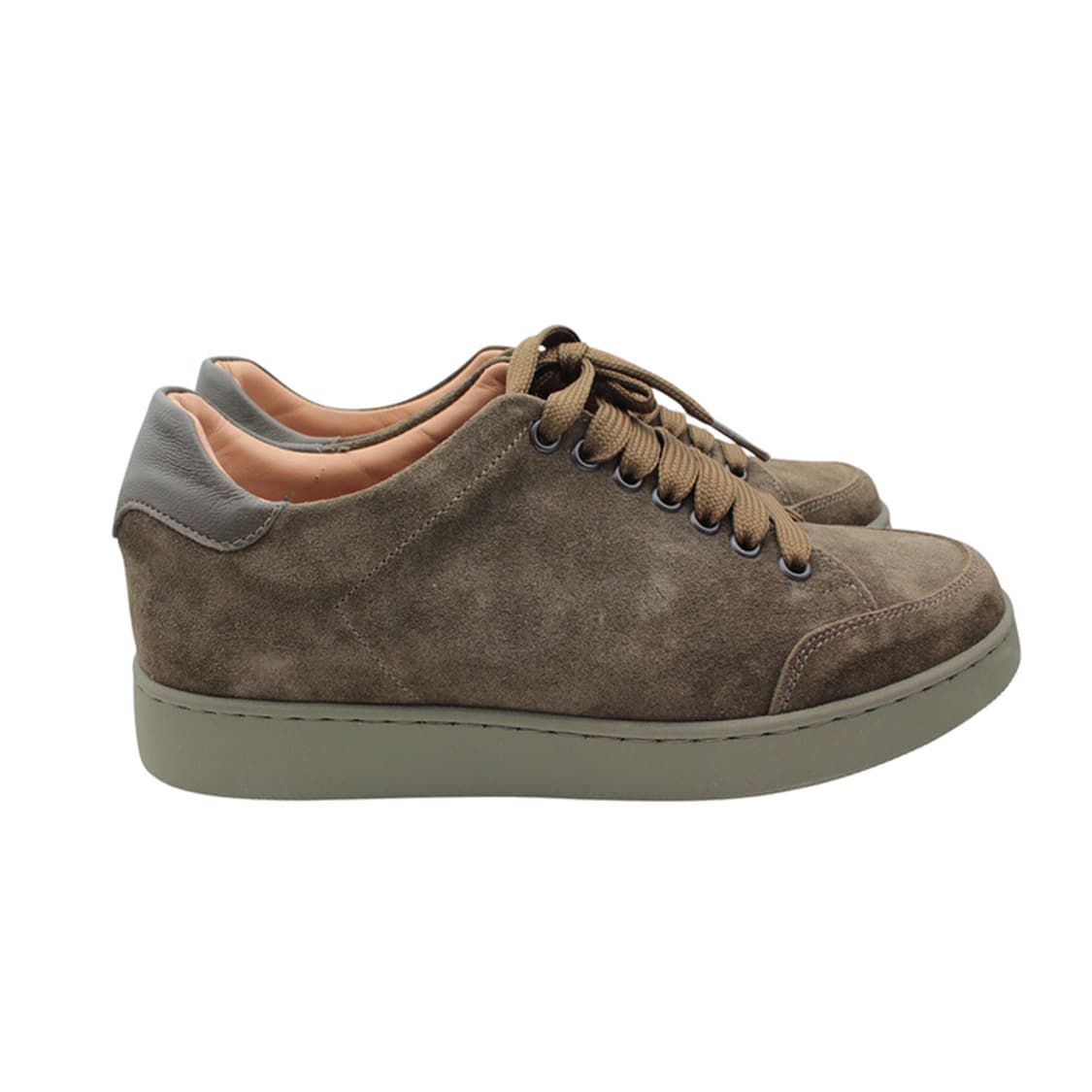 막스마라 인트렌드 올리브그린 스웨이드 스니커즈 38 상품이미지3