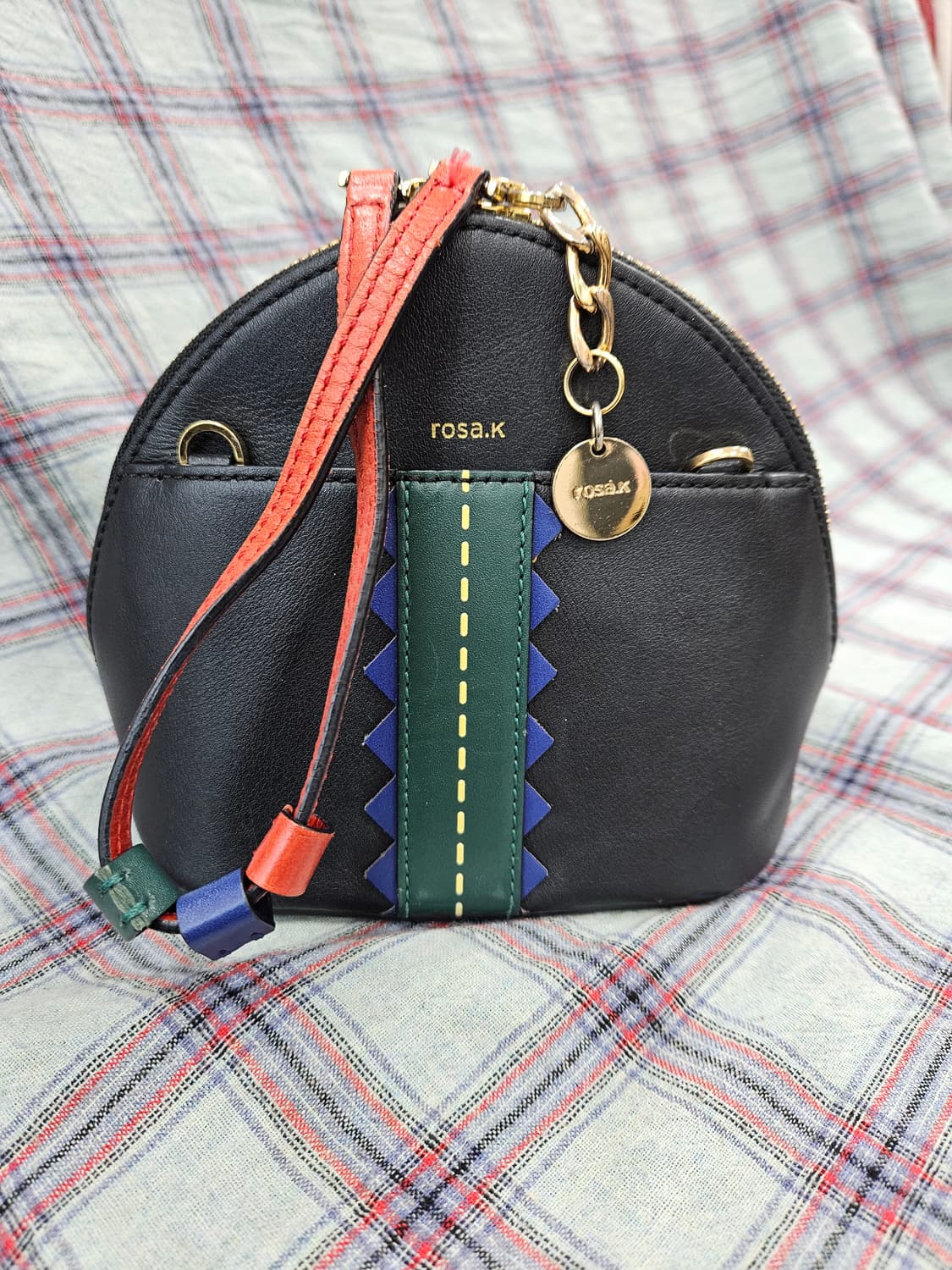 로사케이(rosa.K) 블랙 미니 토드백 상품이미지5