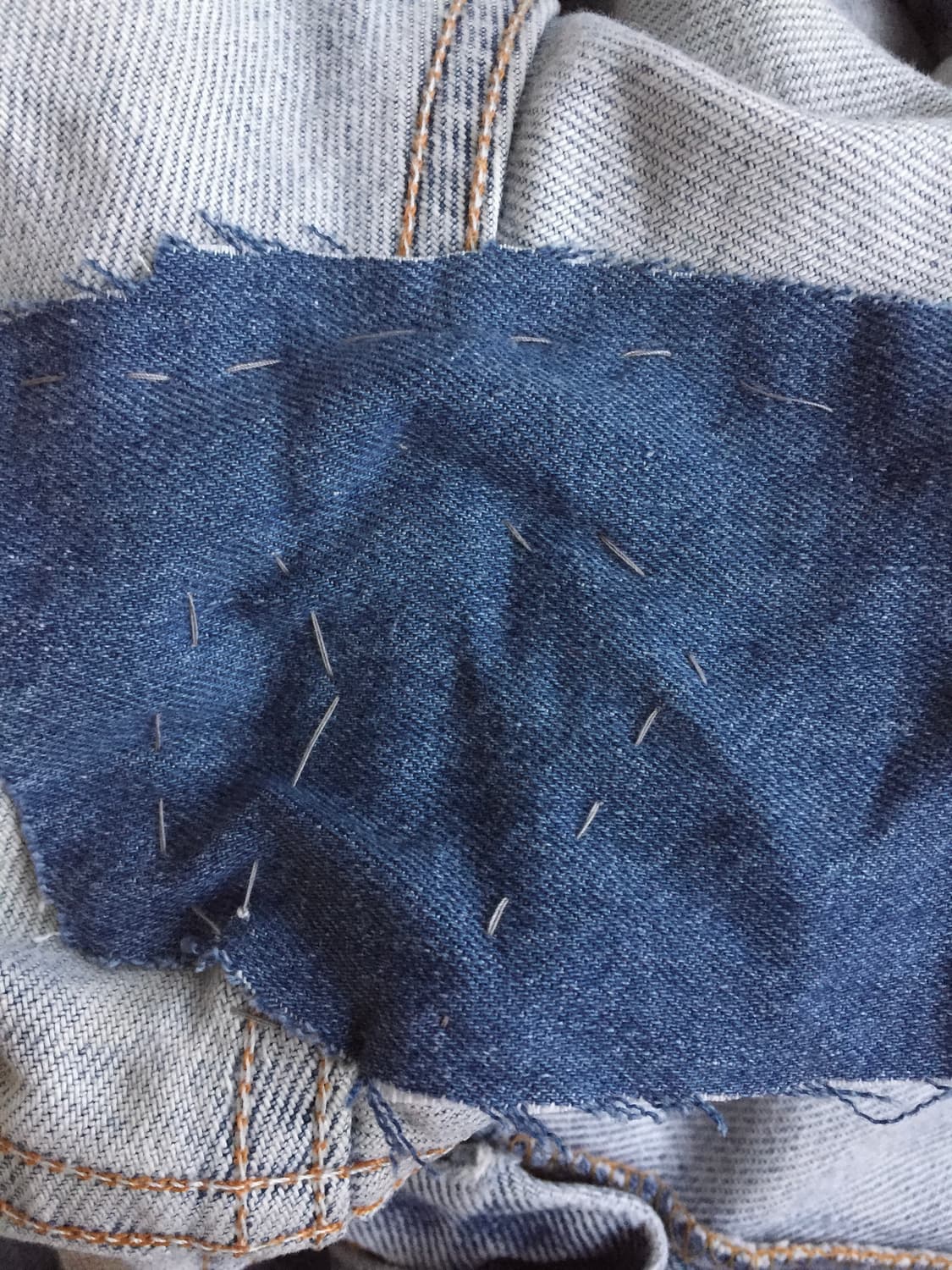 90‘s levis 517 부츠컷 히피 보로 리페어 굿페이딩 굿사이즈 상품이미지10