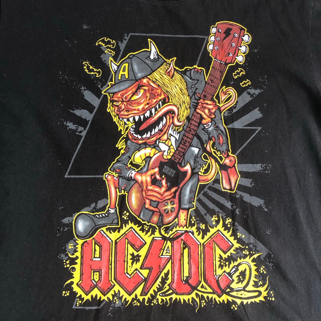 [L-XL] ACDC 프린팅 빈티지 락티 상품이미지4