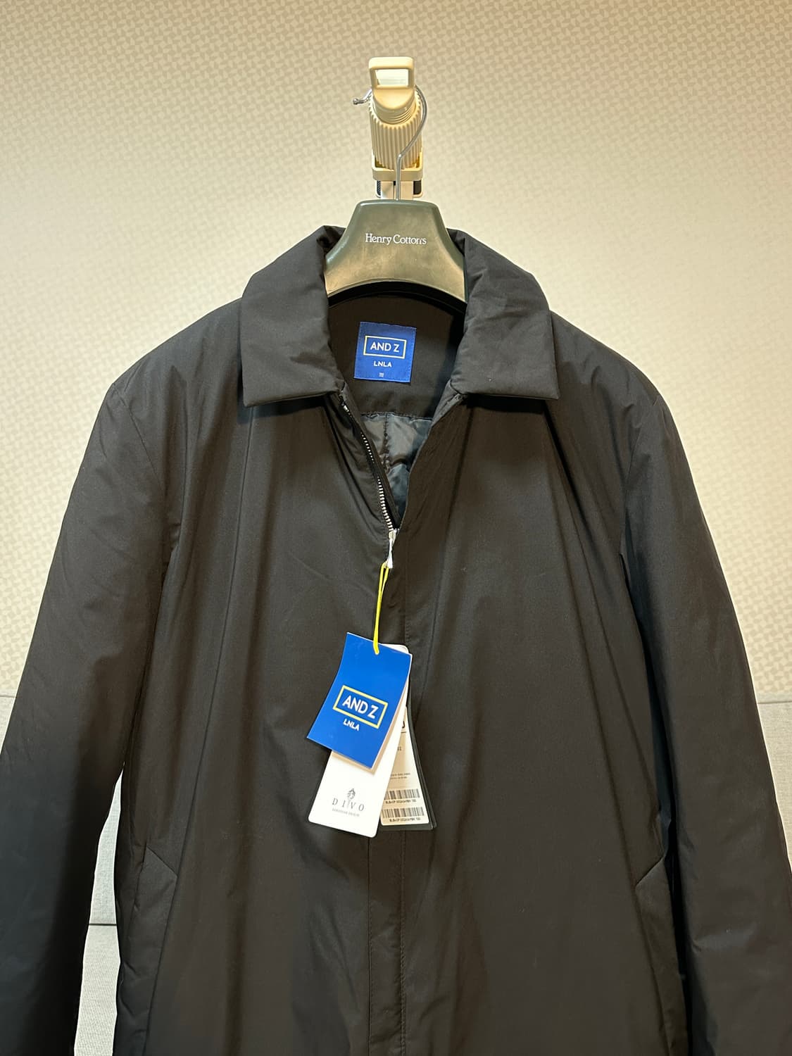 앤드지(ANDZ) 구스다운 트렌치 패딩 맥코트  상품이미지2