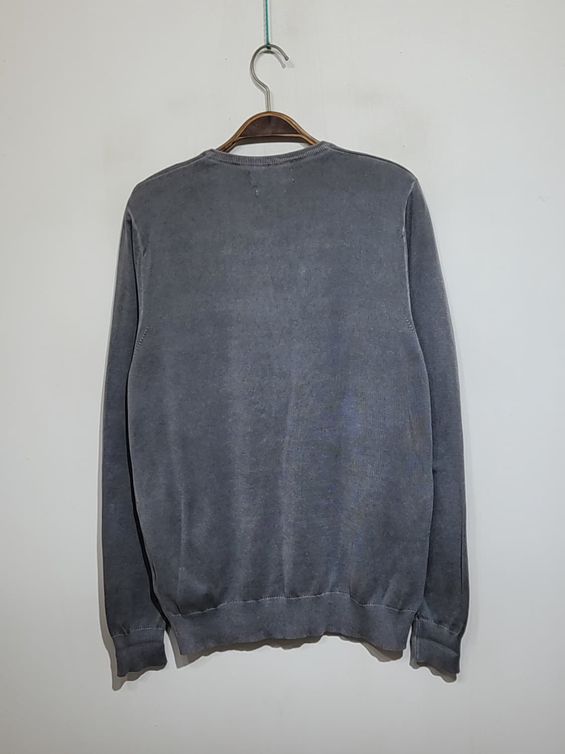 (M) 랄프로렌 폴로 면니트 그레이 브이넥 스웨터  상품이미지6