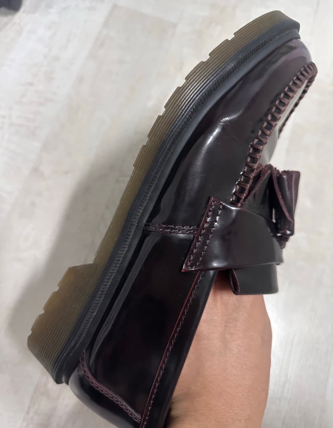 닥터마틴 아드리안 체리레드 260 판매 상품이미지5