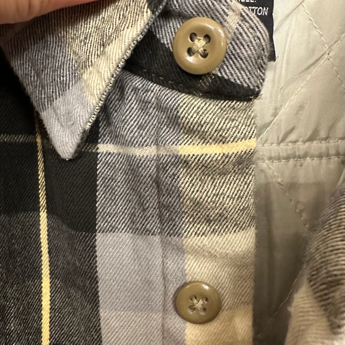 스투시 패디드 플레이드 셔츠 상품이미지7