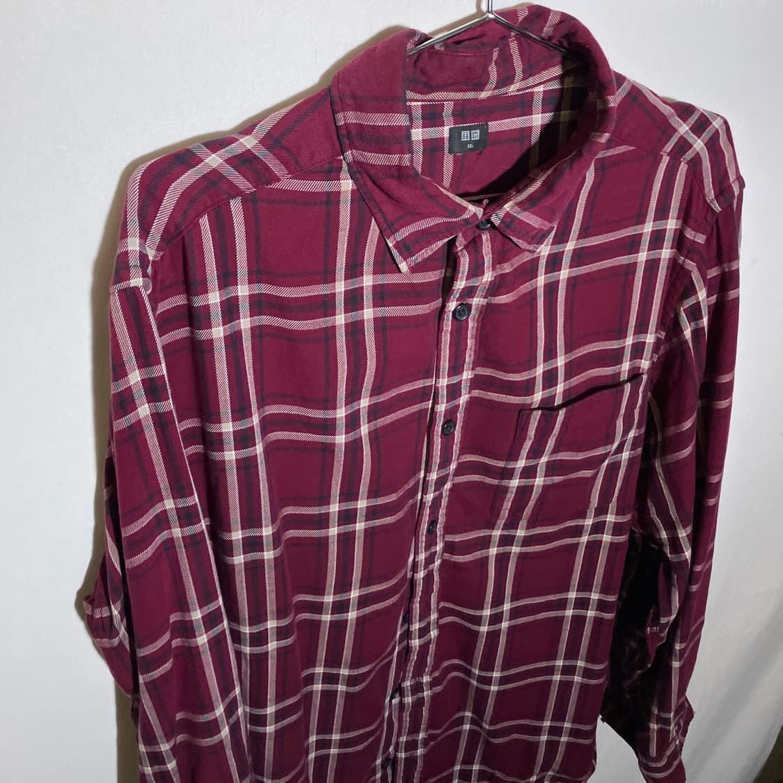 2XL)유니클로 체크셔츠 남방 상품이미지2