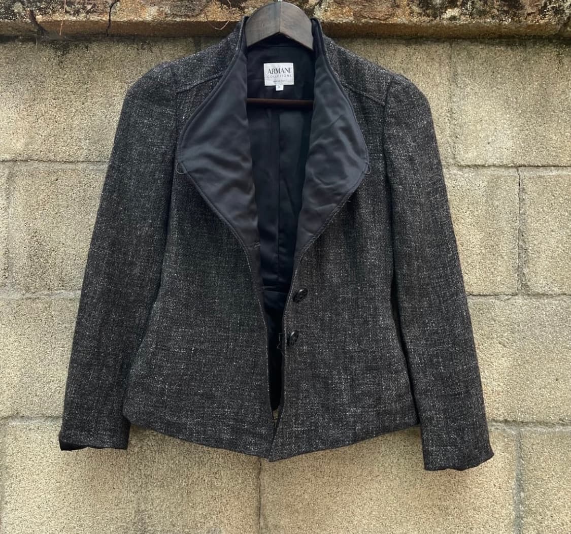 아르마니 collezioni 울 여성 자켓 상품이미지4
