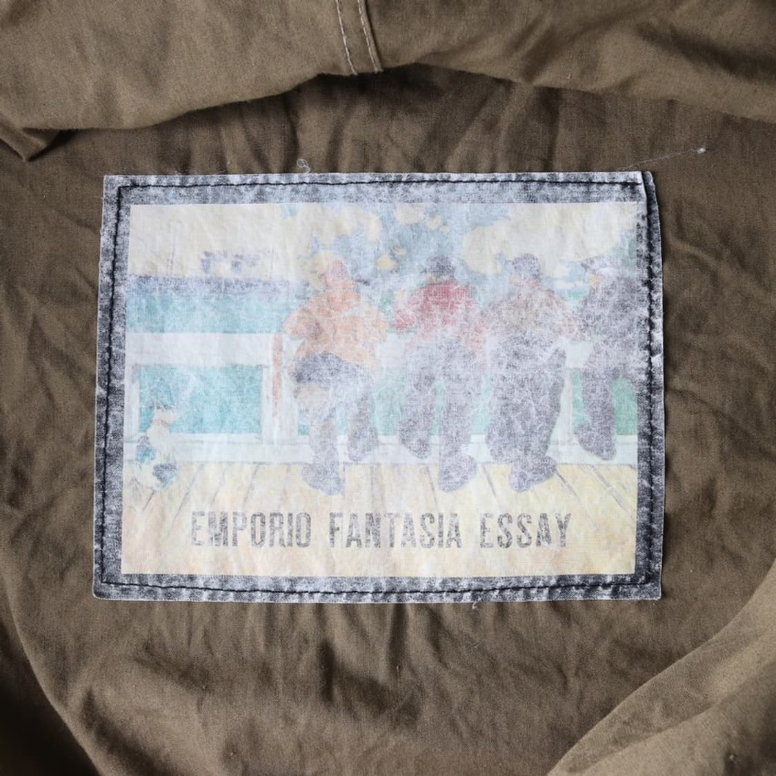 빈티지 해체주의 바람막이 L 상품이미지5