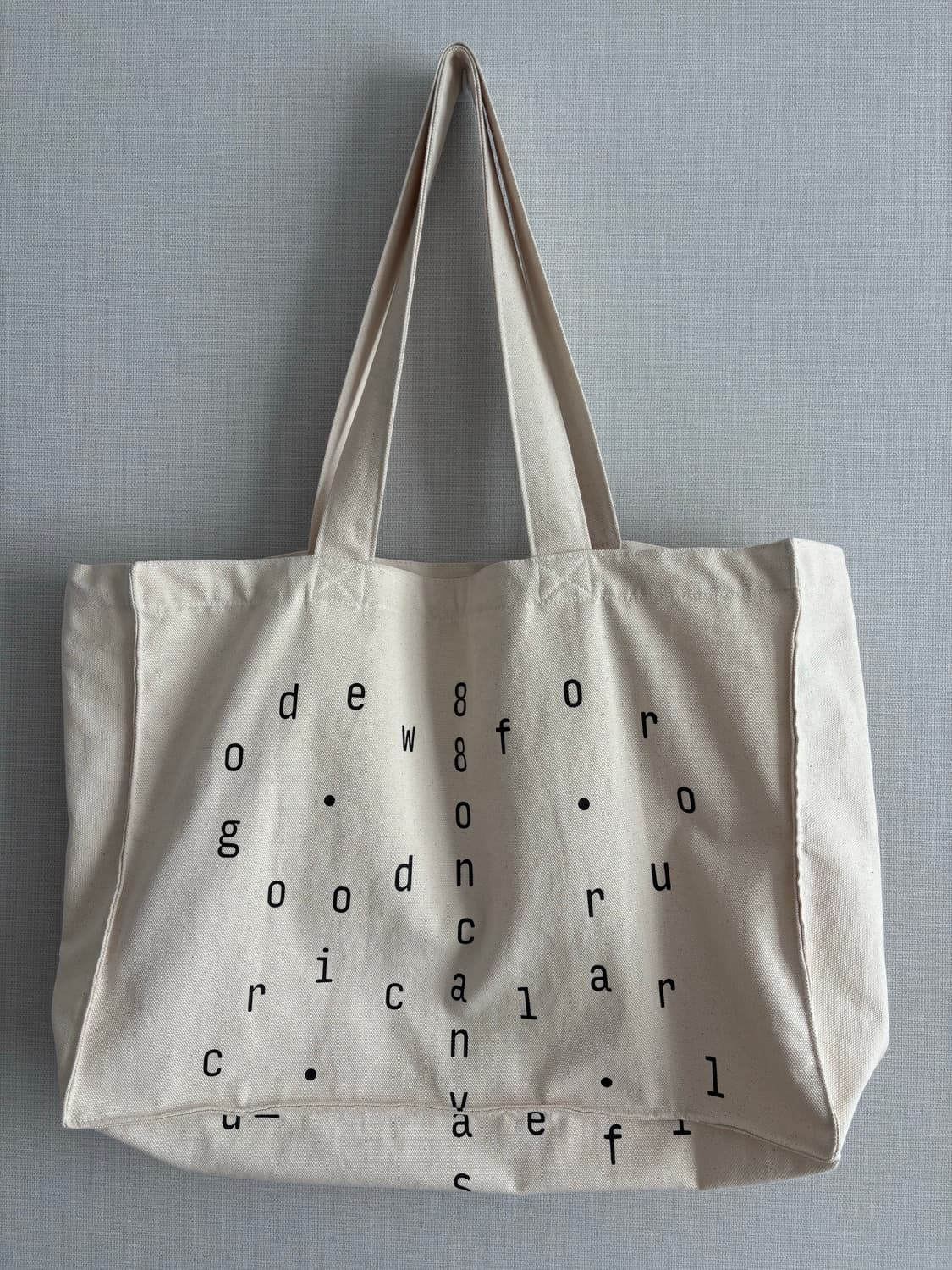 88ONCANVAS 'ORGANIC COTTON BAG' 상품이미지3