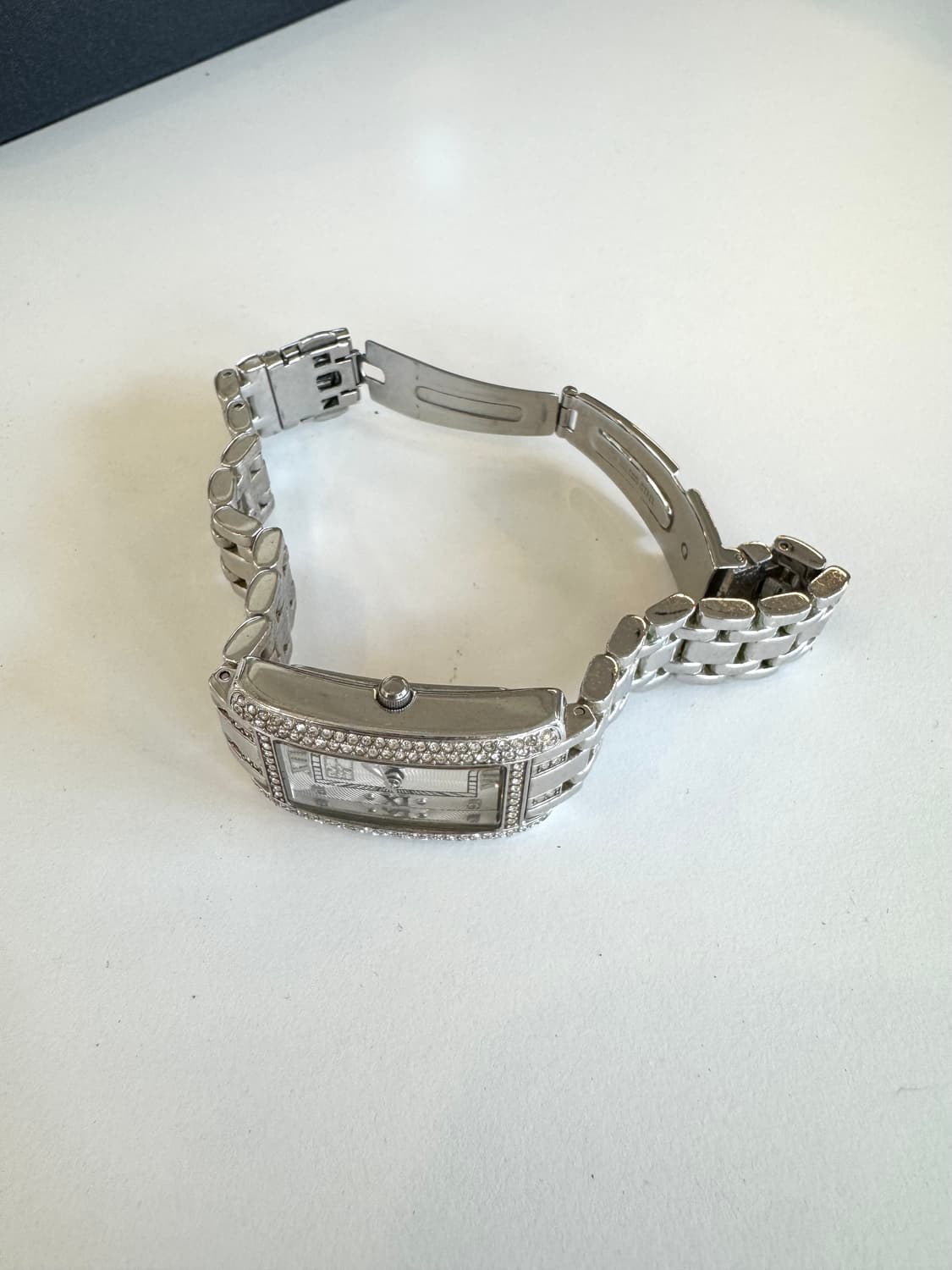  빈티지 클래식 주얼리 큐빅 워치 상품이미지2