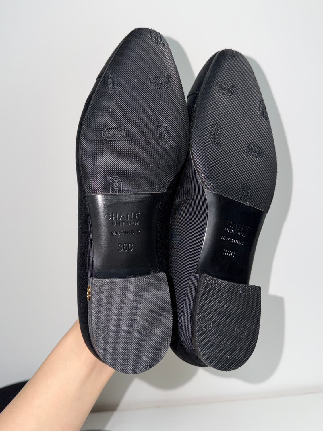 샤넬 cc로고 플랫 슈즈 유니폼 구두 상품이미지4