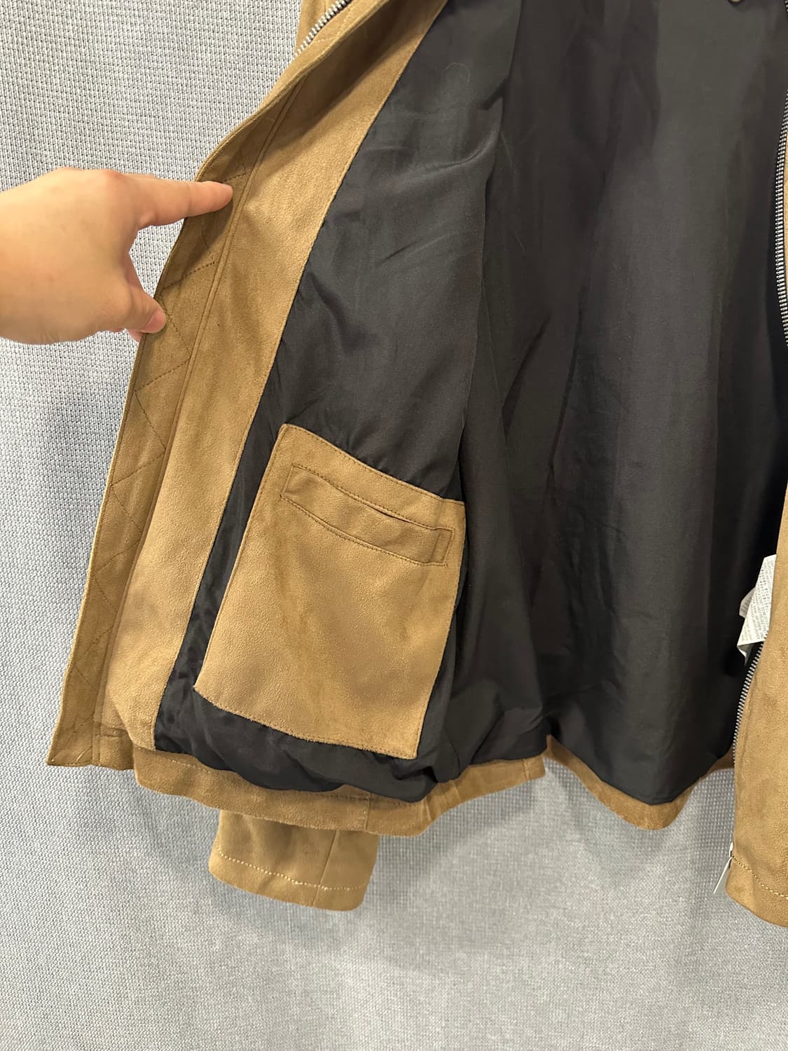 ZARA 스웨이드 자켓 상품이미지5
