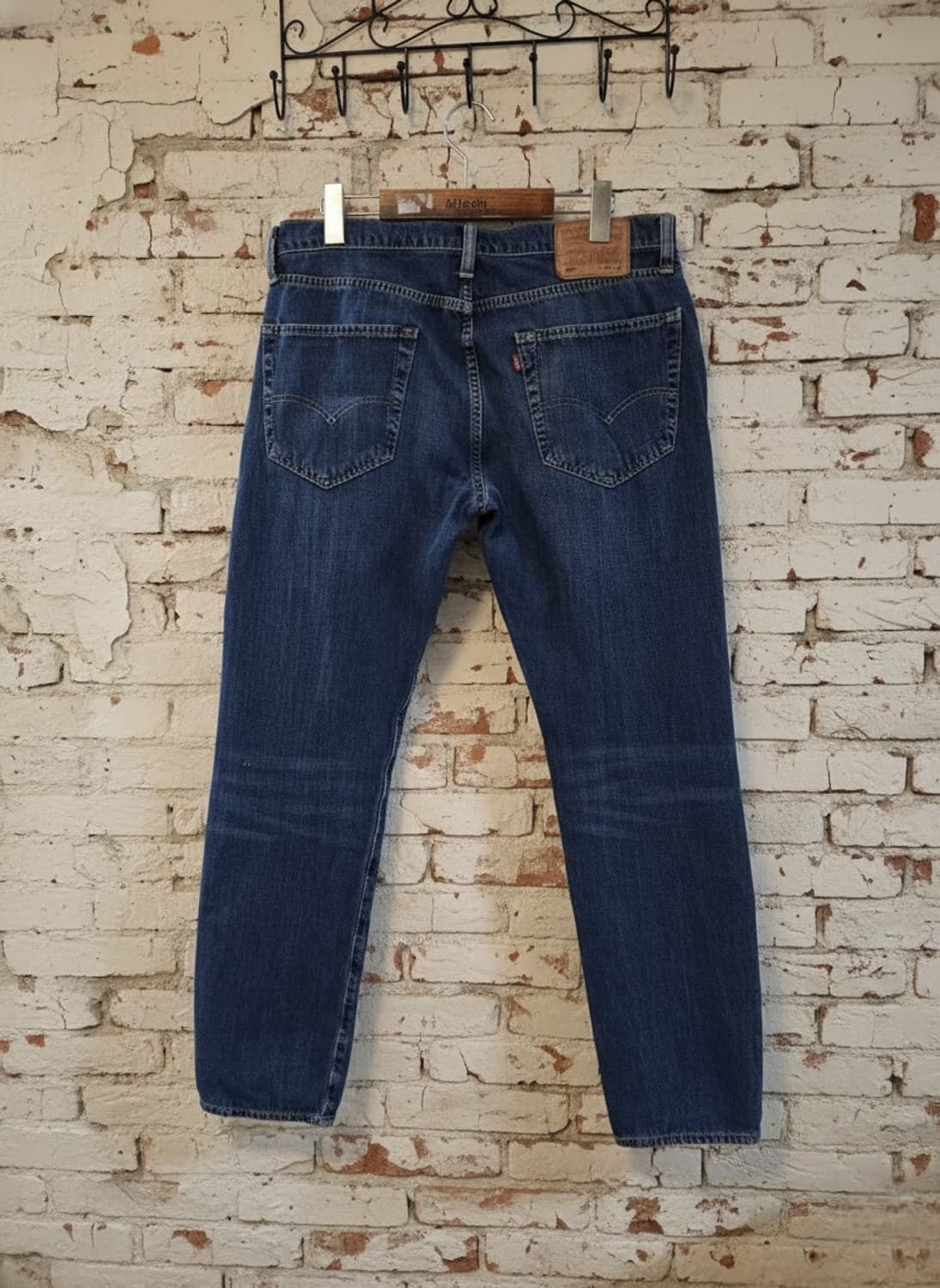 리바이스 502 청바지 W33 L32 중청 상품이미지2