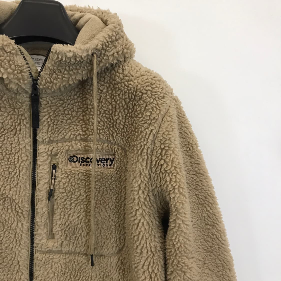 디스커버리 양털 뽀글이 롱 후리스점퍼 [95사이즈] 상품이미지2