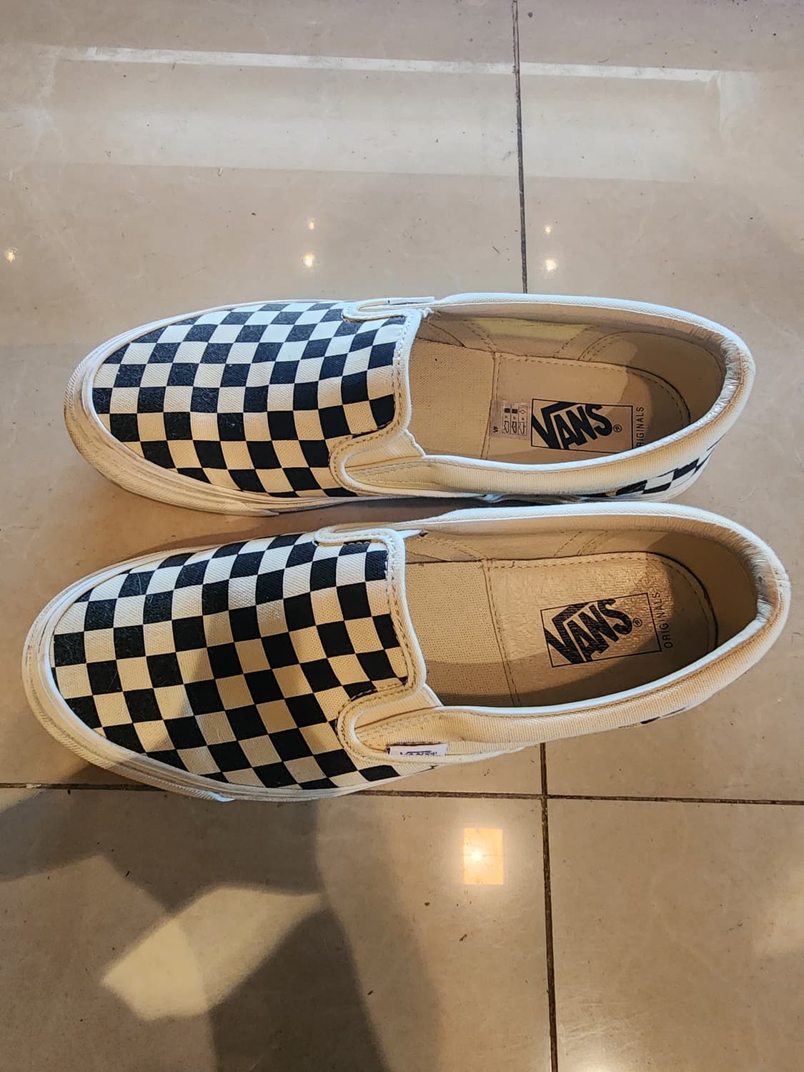 Vans 반스 체커보드 275mm 팝니다. 스니커즈 상품이미지1