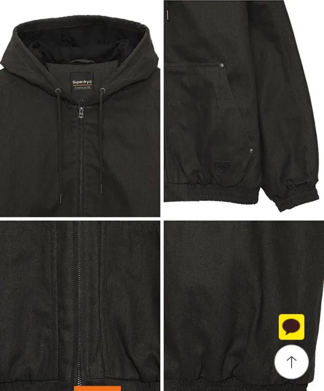 [새제품/XL] 아일릿 윤아 착용. 슈퍼드라이 피그먼트 자켓 상품이미지7