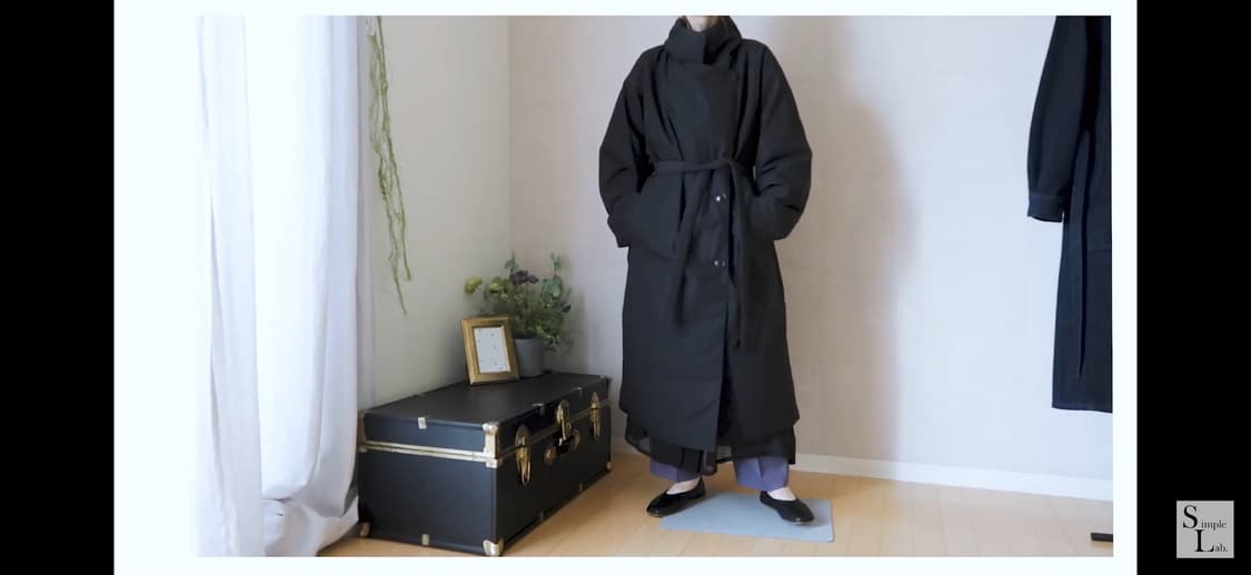 르메르 x 유니클로 20FW 패디드 코트 다크 그레이 L 상품이미지10