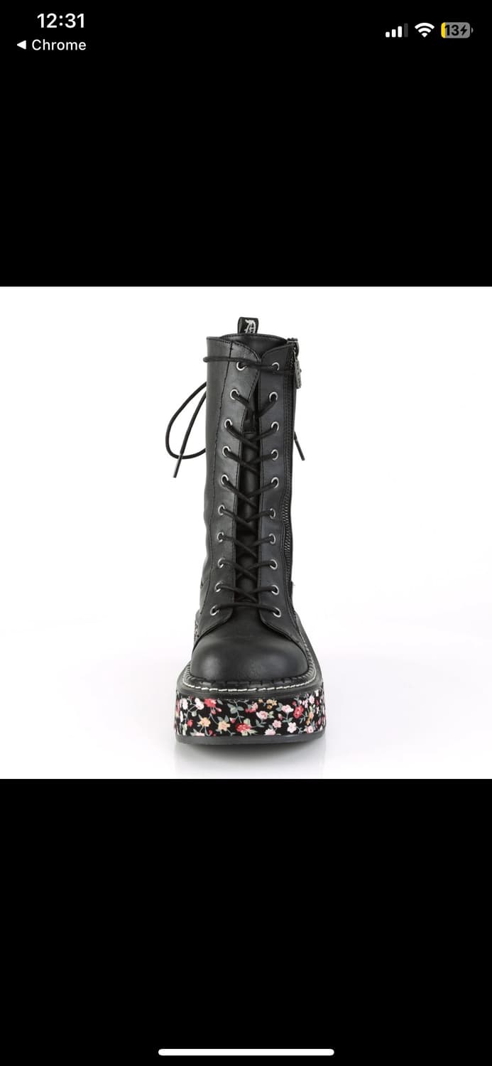 Demonia Floral Boots  상품이미지2