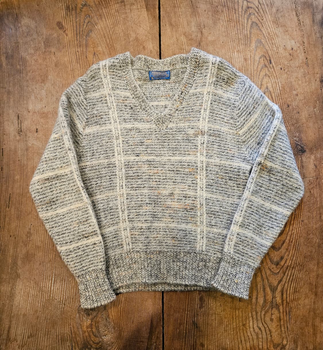 60s 빈티지 펜들턴 브이넥 울니트 상품이미지1