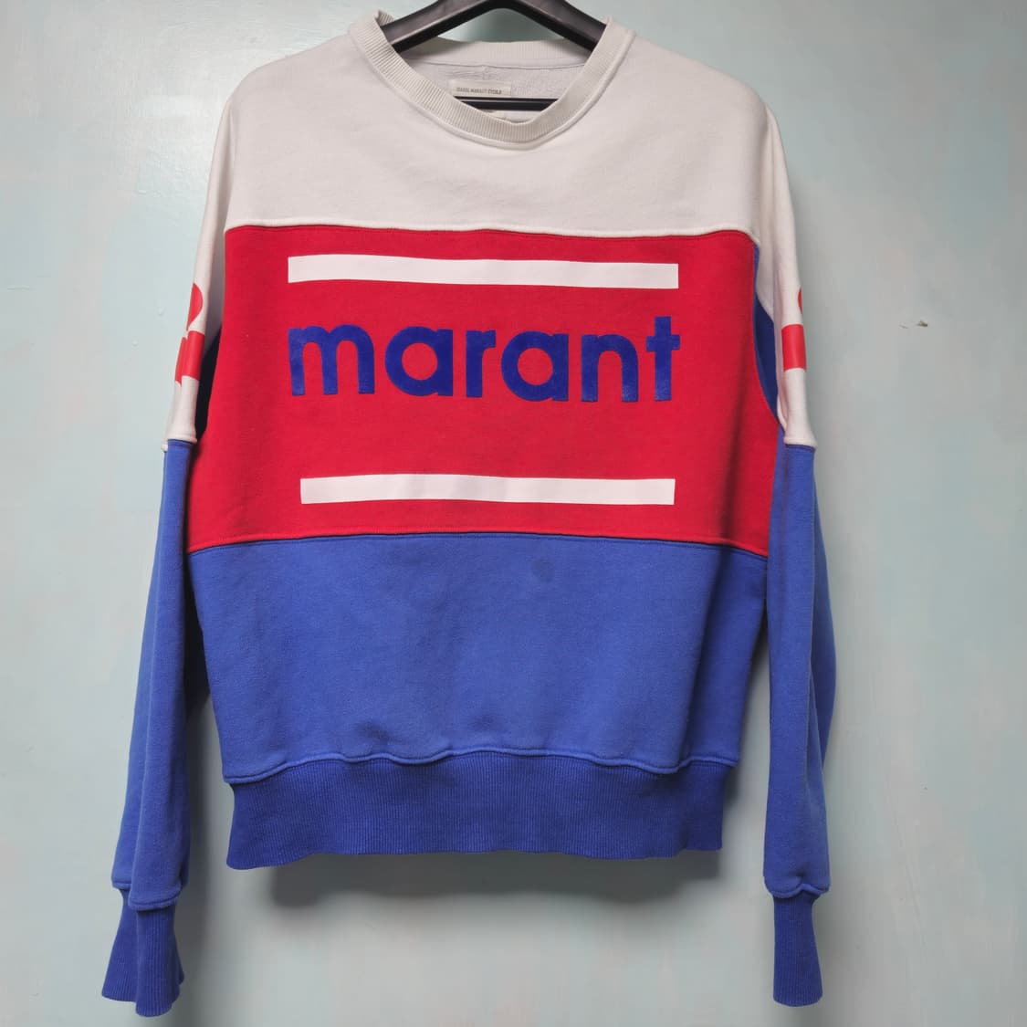 마랑 marant 로고 컬러 맨투맨 상품이미지2