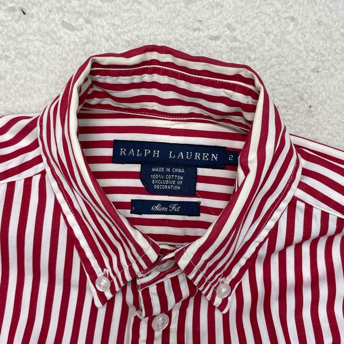 RALPH LAUREN 스트라이프 셔츠 2 상품이미지4