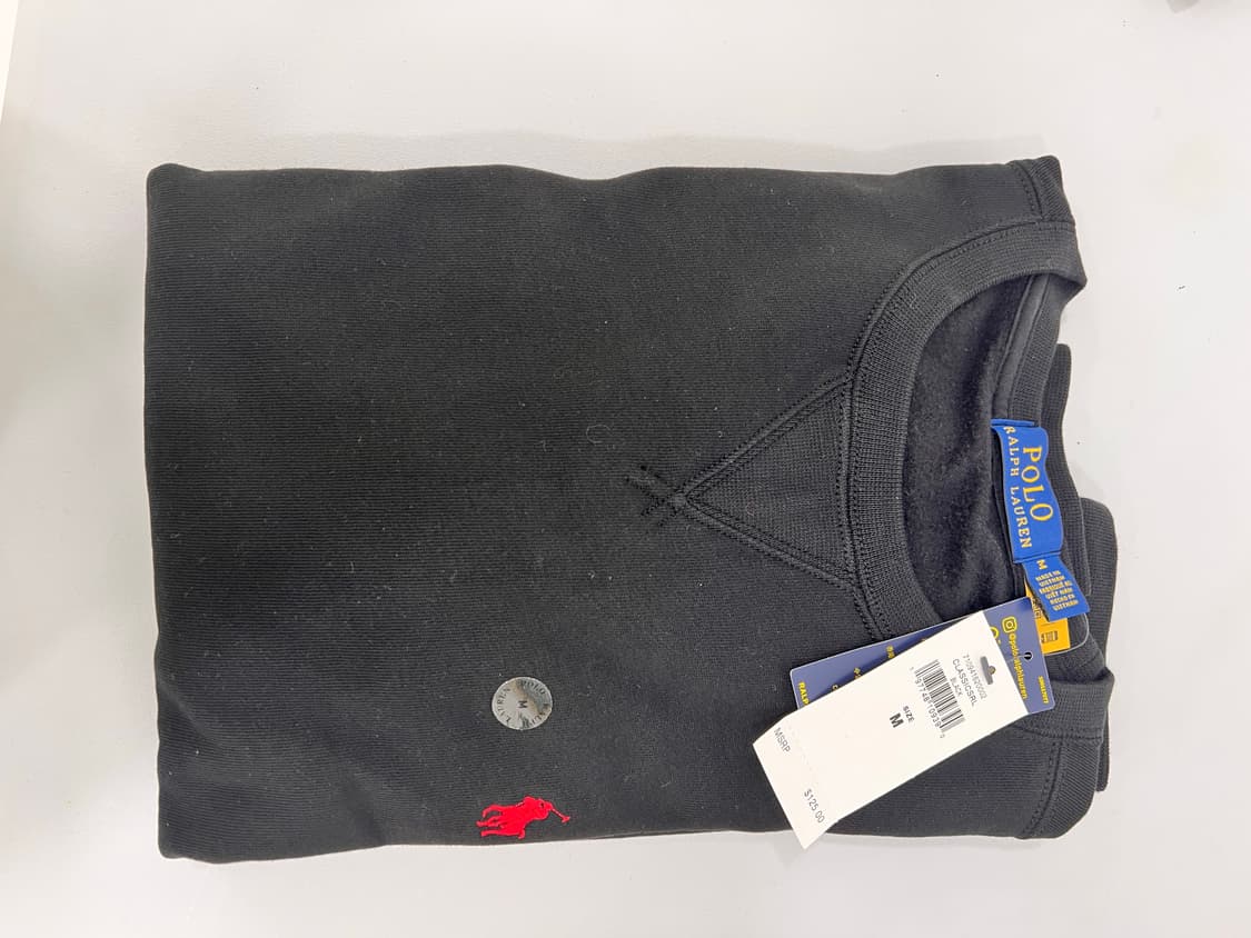 폴로 기모 남성 맨투맨 티셔츠 M 새상품 상품이미지3