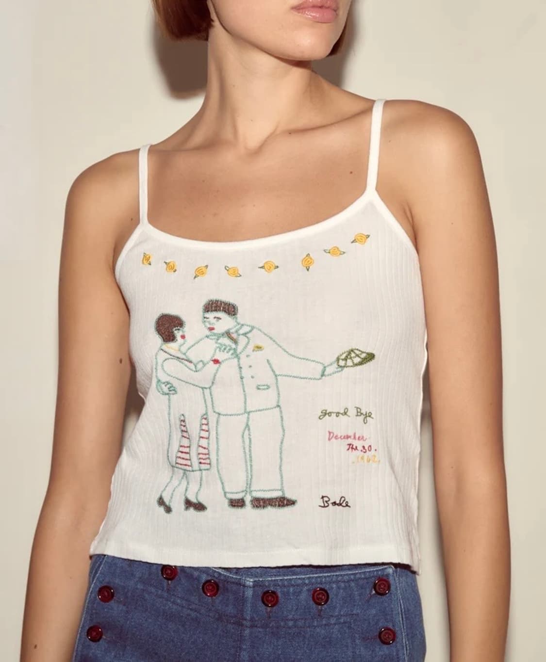 [XS,S,M,L]보디 BODE Companion 슬리브리스 탑 상품이미지1