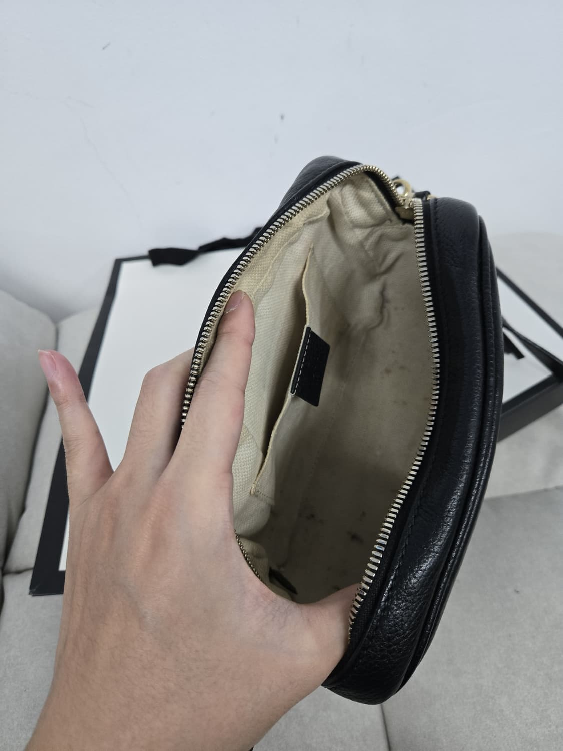 [보증서 정품]구찌 소호 테슬 숄더백 상품이미지5