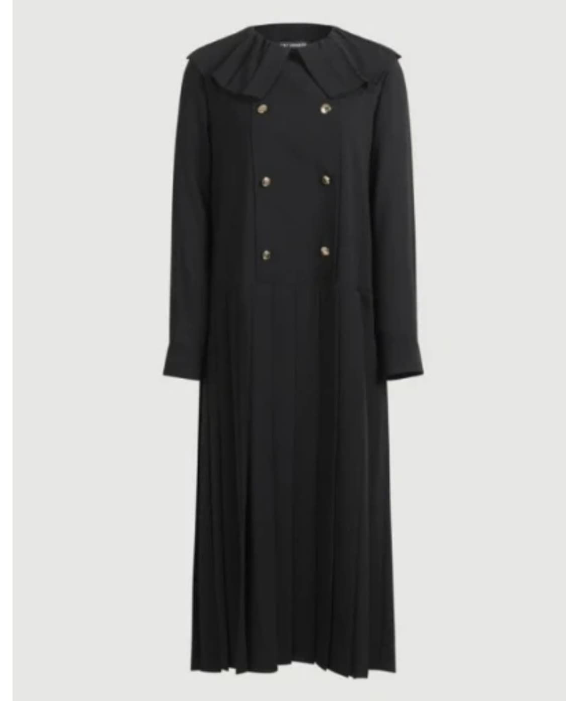 럭키슈에뜨 플리츠 더블 버튼 롱원피스 새상품 상품이미지6