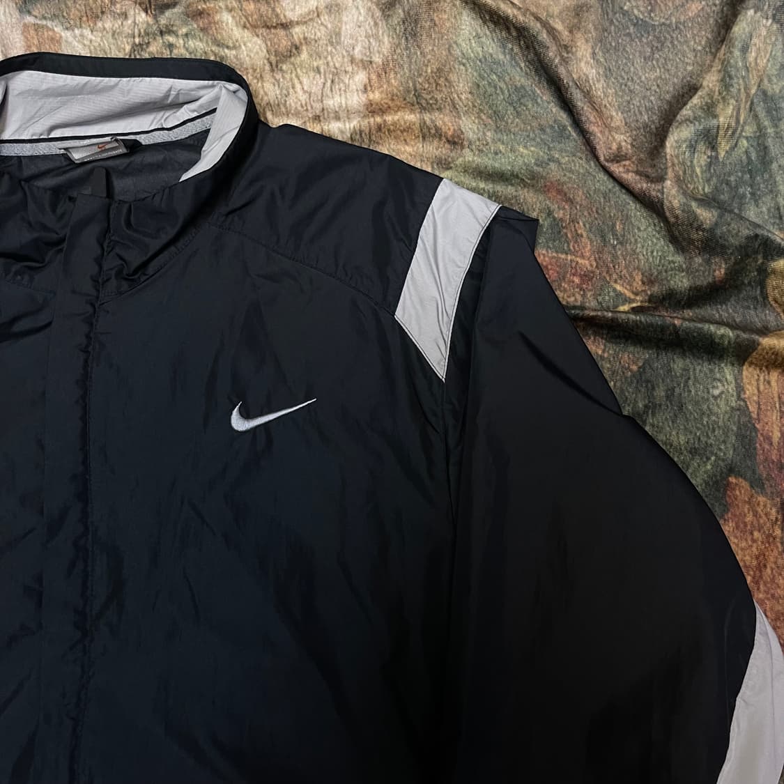 나이키 빈티지 그레이 사이드라인 블랙바람막이 110 상품이미지2