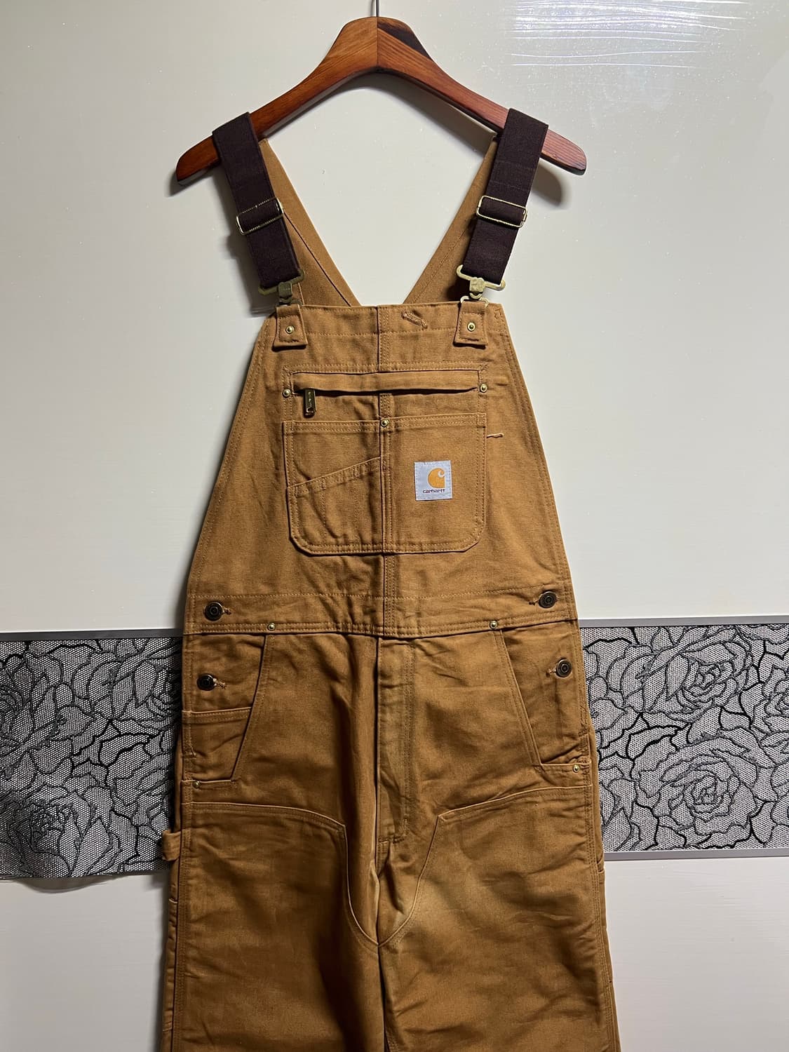 칼하트 더블니 오버롤 상품이미지1