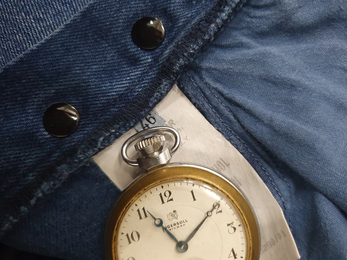 90s 스톤 아일랜드 그린 엣지 데님 진 상품이미지10