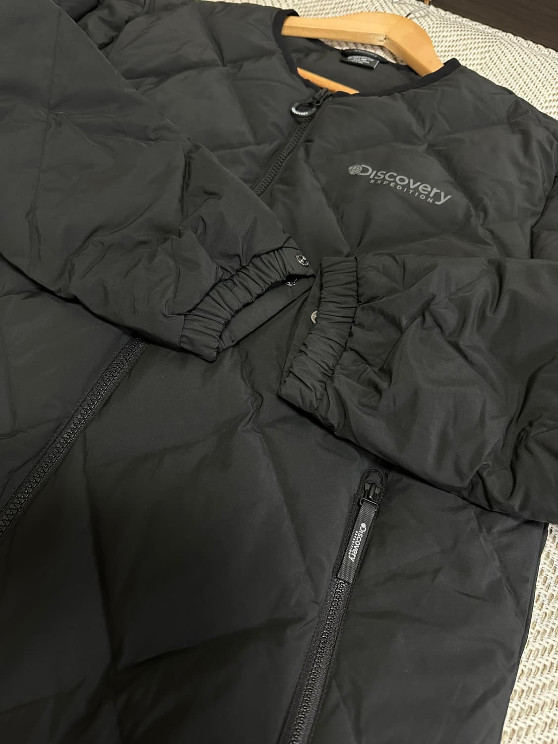 디스커버리 디하스 U넥 튜브 구스다운 경량패딩 100 상품이미지3