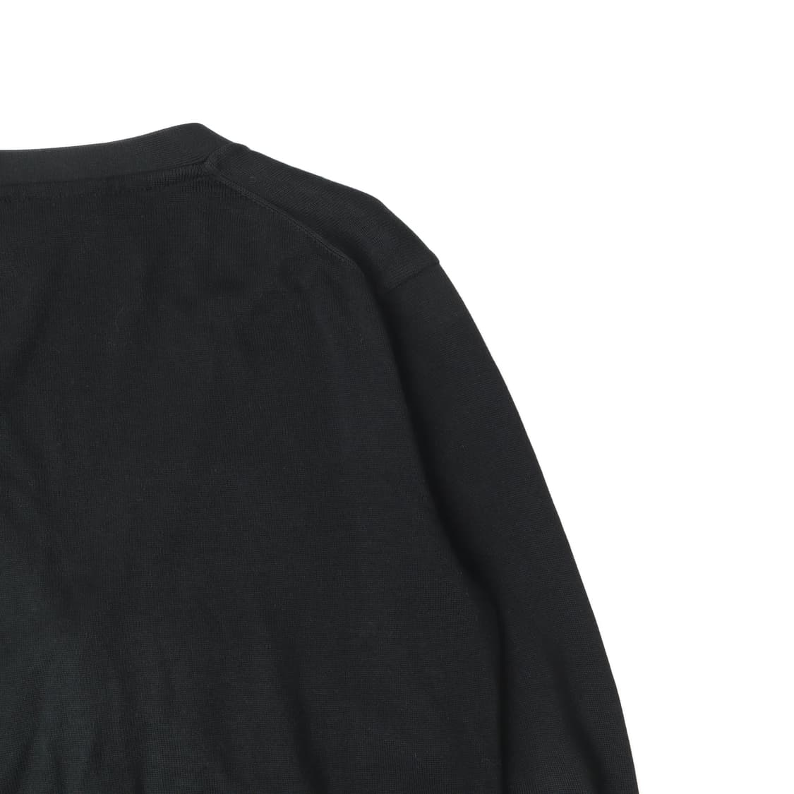 라코스테 블랙 코튼 니트 가디건 상품이미지6