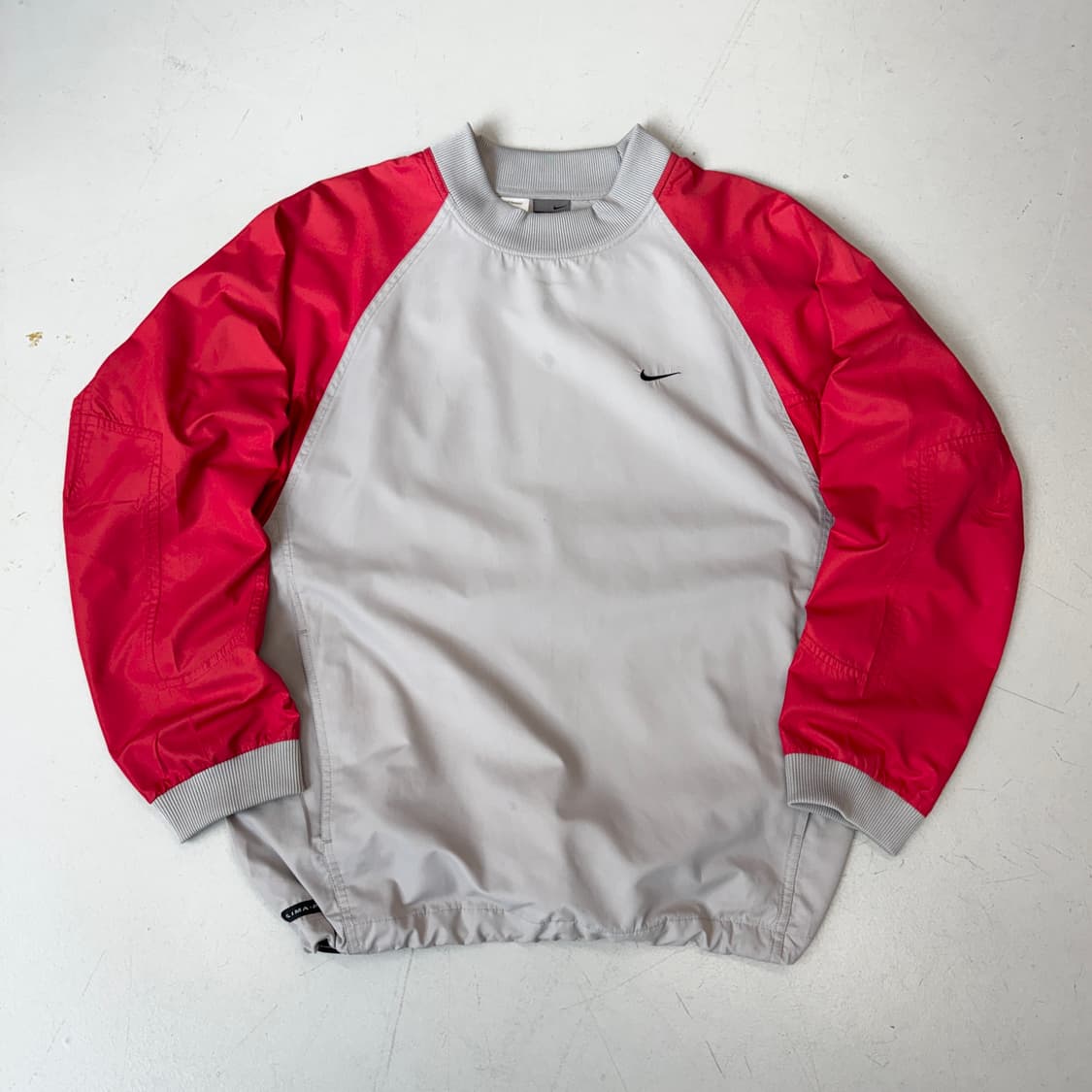 나이키 00s 스우시 회빨 배색 올드스쿨 웜업 바람막이  [Price]  상품이미지2