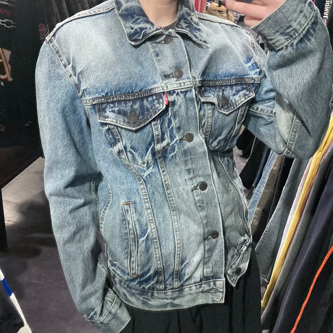 [IM]리바이스 워싱 데님 자켓 상품이미지4