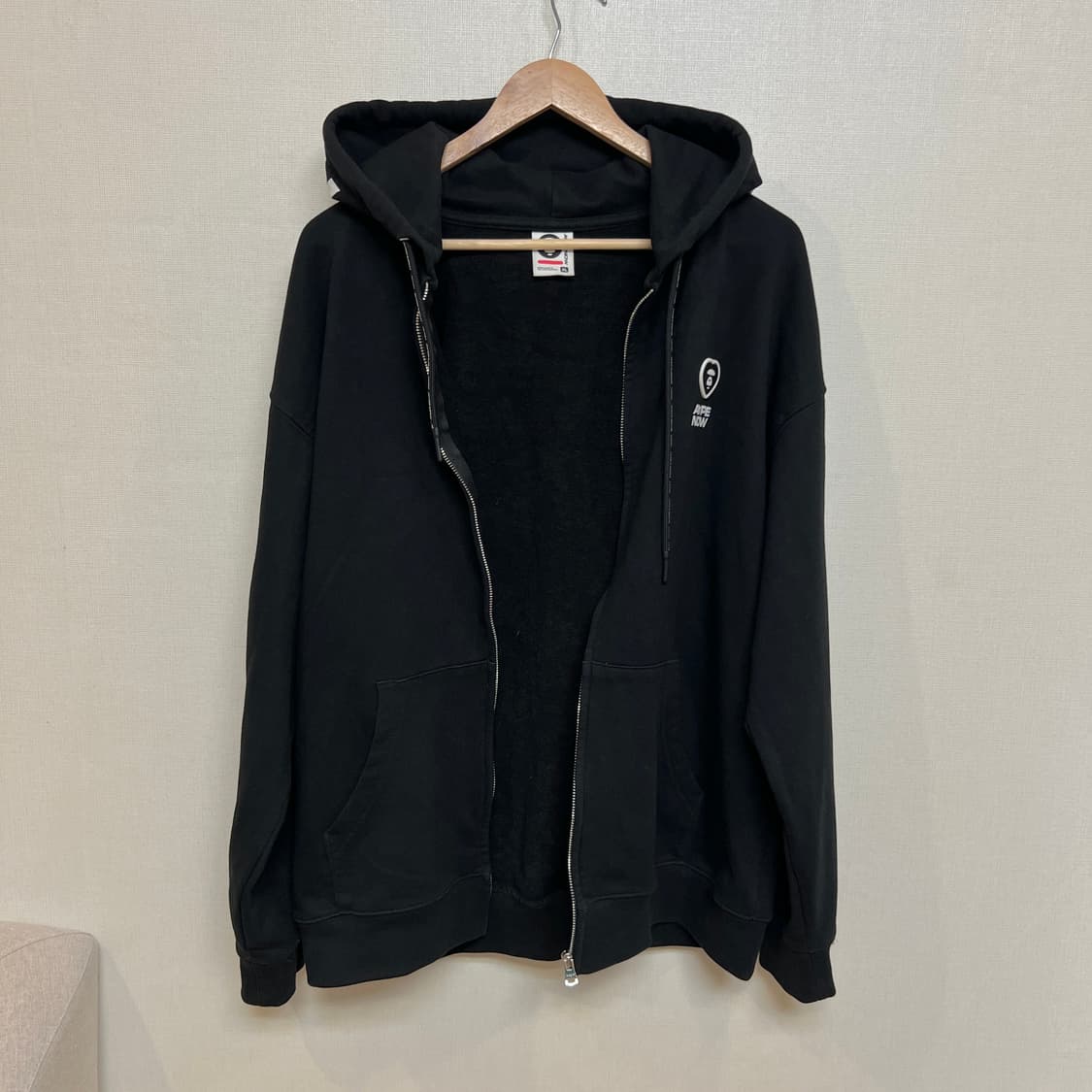 AAPE 후드 집업 XL사이즈 상품이미지2