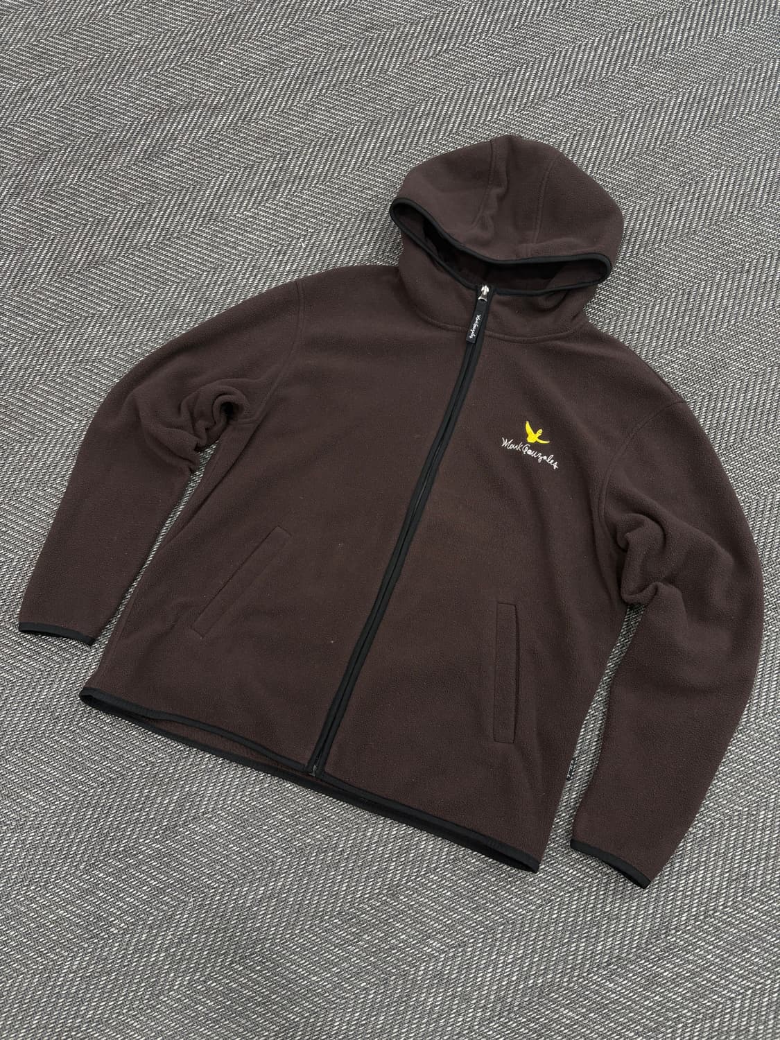 마크곤잘레스 후리스집업 브라운 상품이미지1