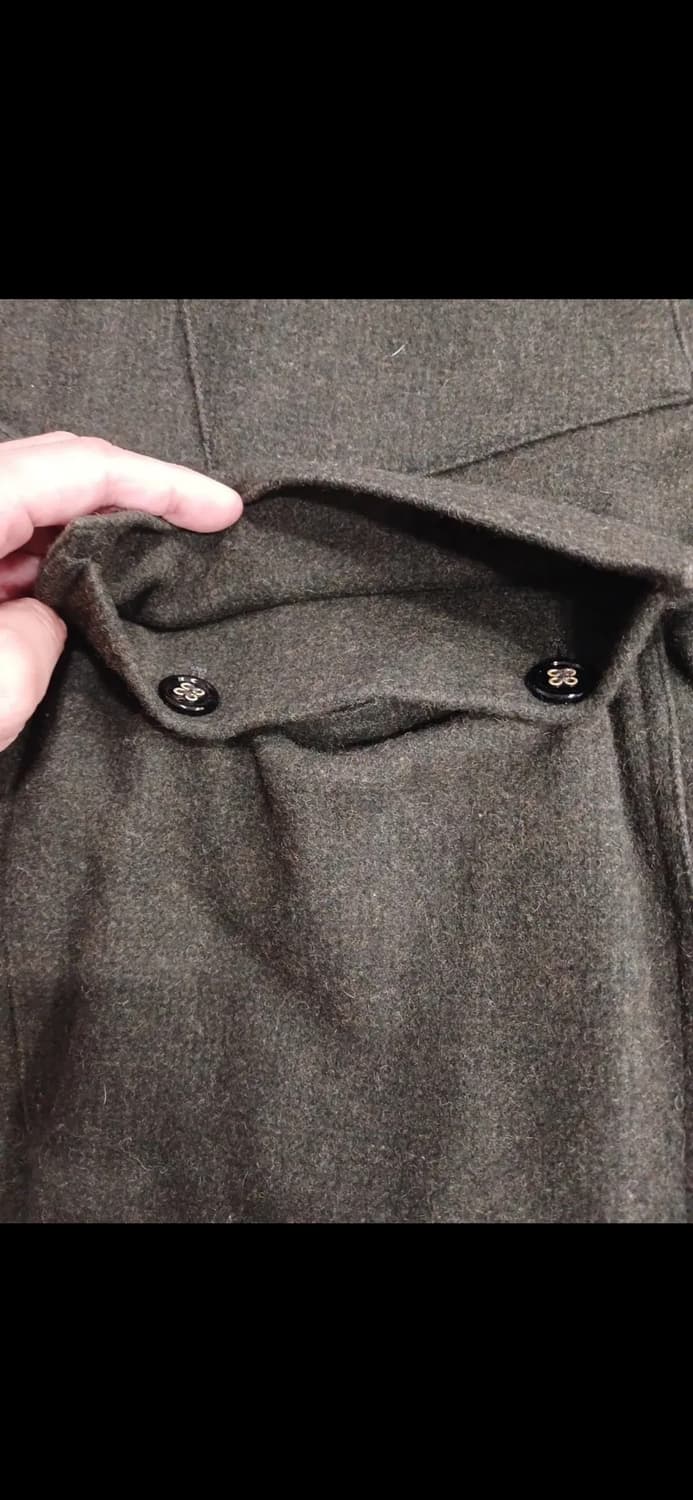 YSL rive gauche WOOL MILITARY COAT 상품이미지4