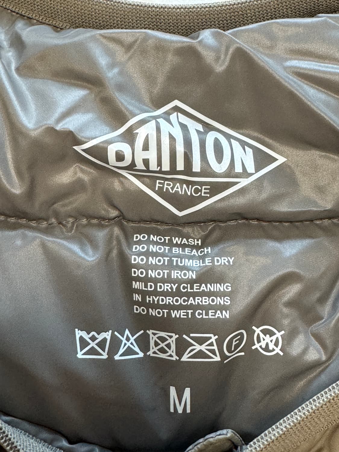 (새상품) 단톤 (DANTON) 경량패딩 M 상품이미지3