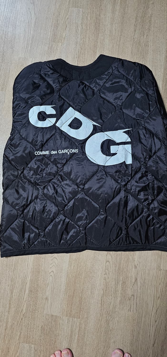 꼼데 CDG 알파인더스트리 라이너자켓 블랙 L사이즈 상품이미지2