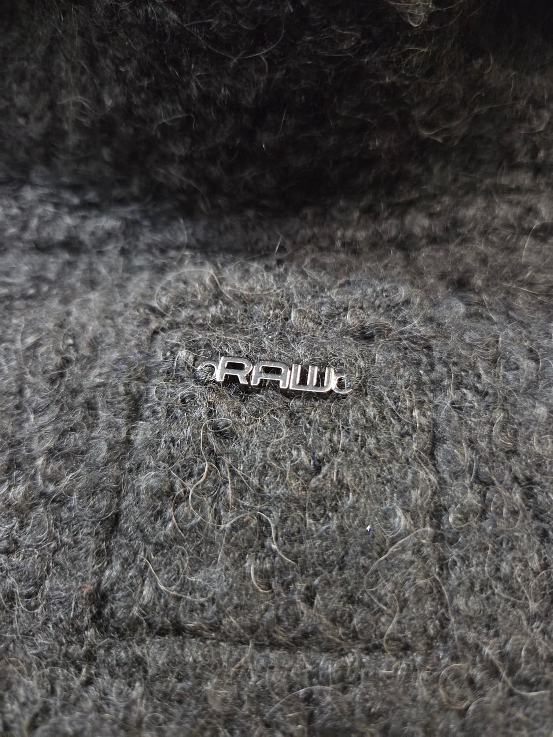 G-STAR후드 뽀글이 털 집업 블랙(S) 상품이미지6