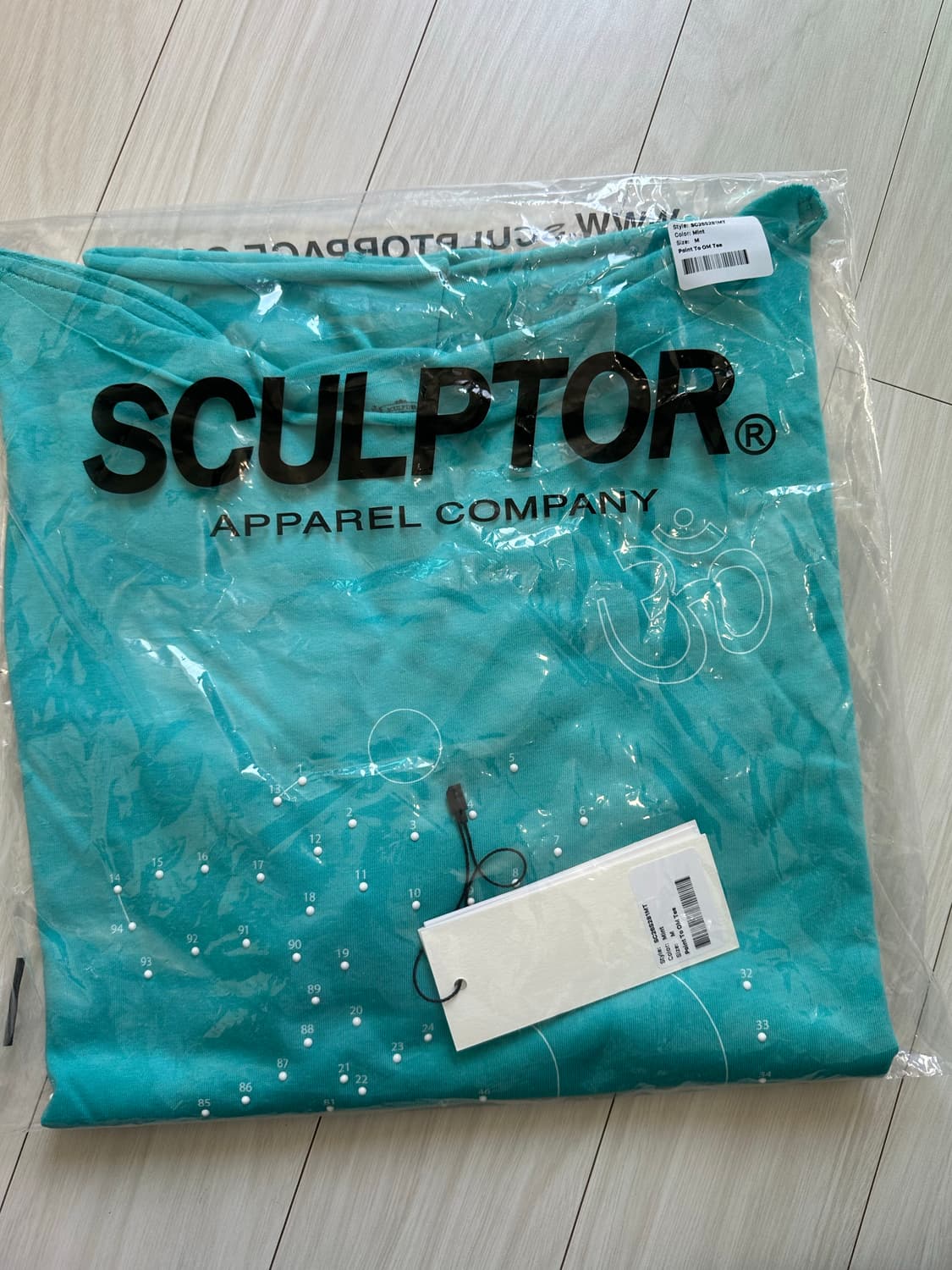 Sculptor Point To OM Tee Mint 상품이미지3