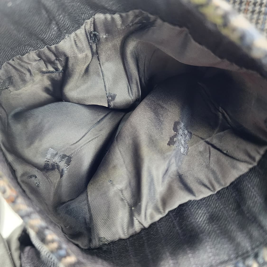 [108] 빈티지 닥스 캐시미어 혼방 모직 체크자켓 상품이미지9